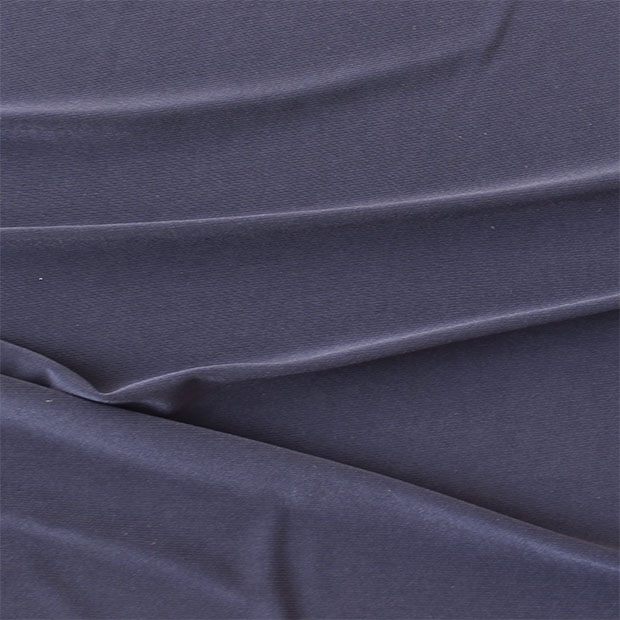 Mørk blå Polyester Jersey med flot fald